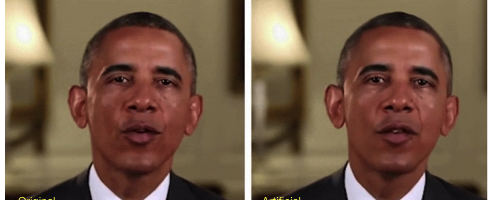 Deepfake exprezidenta Baracka Obamu. Zdroj: https://chameleonassociates.com/